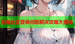 海角社区登录问题解决攻略大揭秘