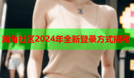 海角社区2024年全新登录方式揭秘