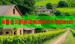 海角社区新春盛典邀您共庆团圆时刻