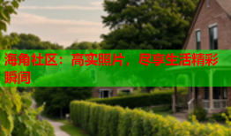 海角社区：高实照片，尽享生活精彩瞬间