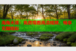 海角天涯：免费观看高清视频，畅享无限精彩