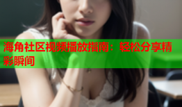 海角社区视频播放指南：轻松分享精彩瞬间