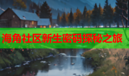 海角社区新生密码探秘之旅