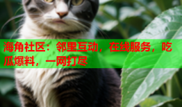 海角社区：邻里互动，在线服务，吃瓜爆料，一网打尽