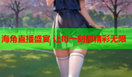 海角直播盛宴 让每一刻都精彩无限