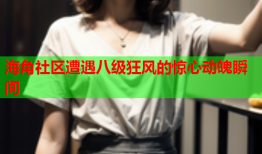 海角社区遭遇八级狂风的惊心动魄瞬间