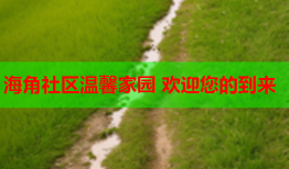 海角社区温馨家园 欢迎您的到来
