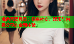 海角官网登录：畅享社交、娱乐与内容分享的全新体验