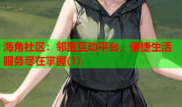 海角社区：邻里互动平台，便捷生活服务尽在掌握(1)
