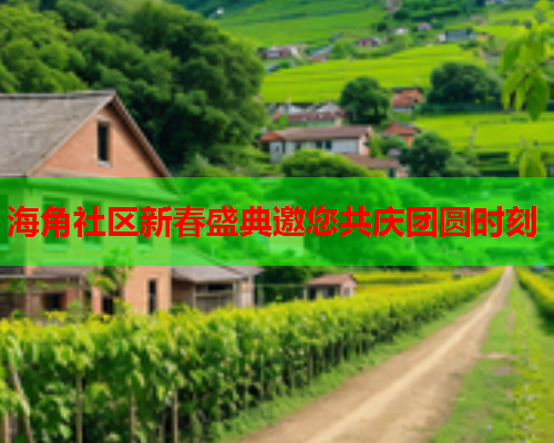海角社区新春盛典邀您共庆团圆时刻